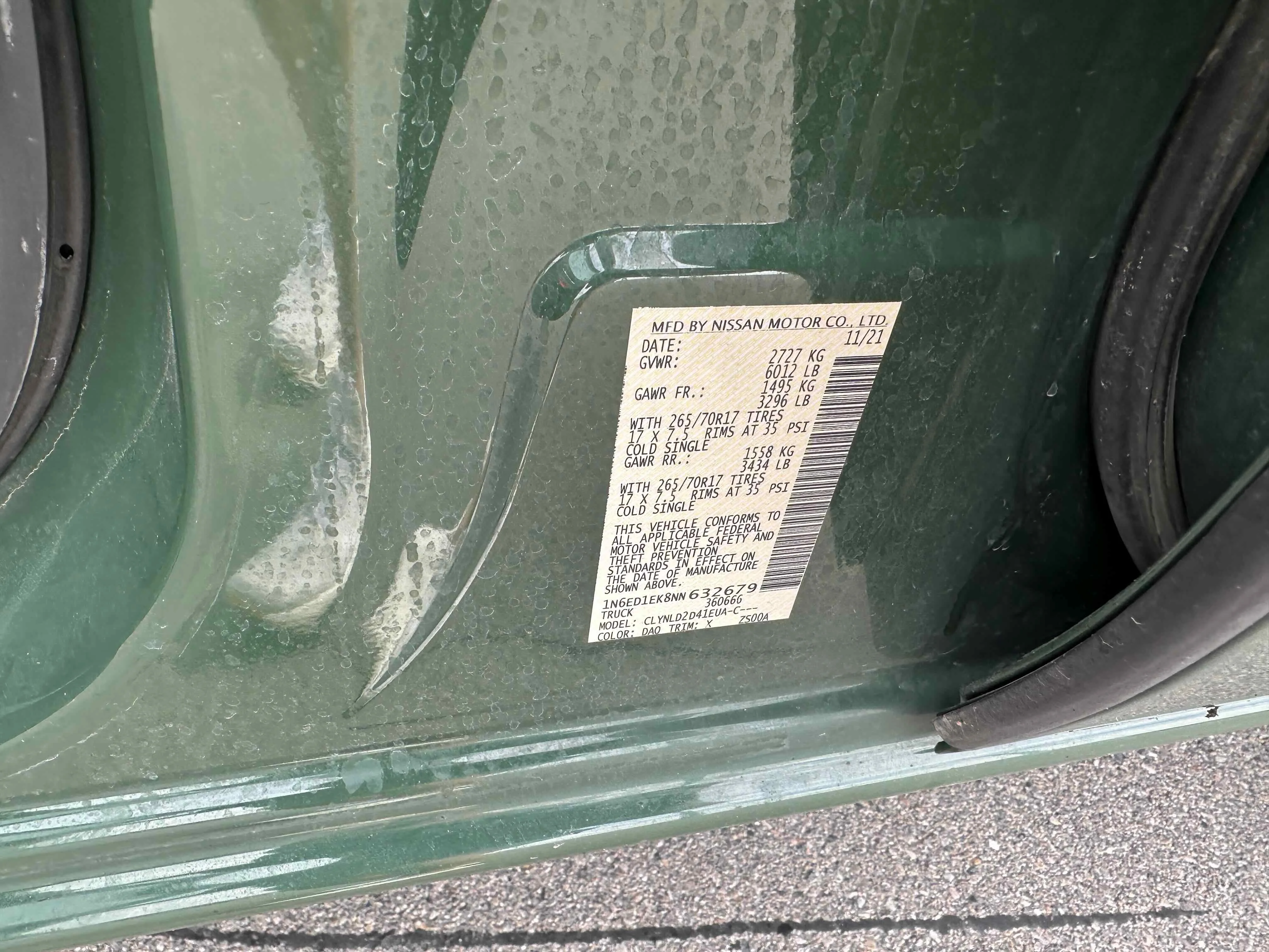 Used 2022 Tactical Green Metallic Nissan PRO-4X image 29
