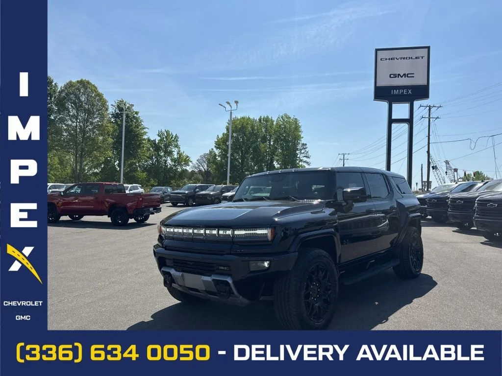 Void Black 2025 GMC Hummer EV SUV 3X AWD SUV / Crossover All-Wheel Drive