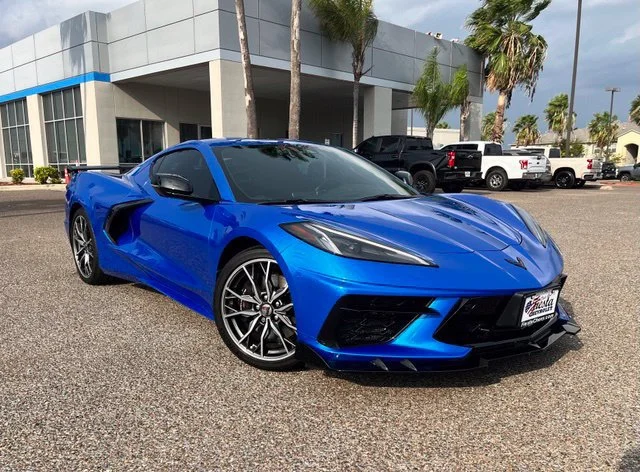 Used 2025 Riptide Blue Metallic Chevrolet 2LT image 1