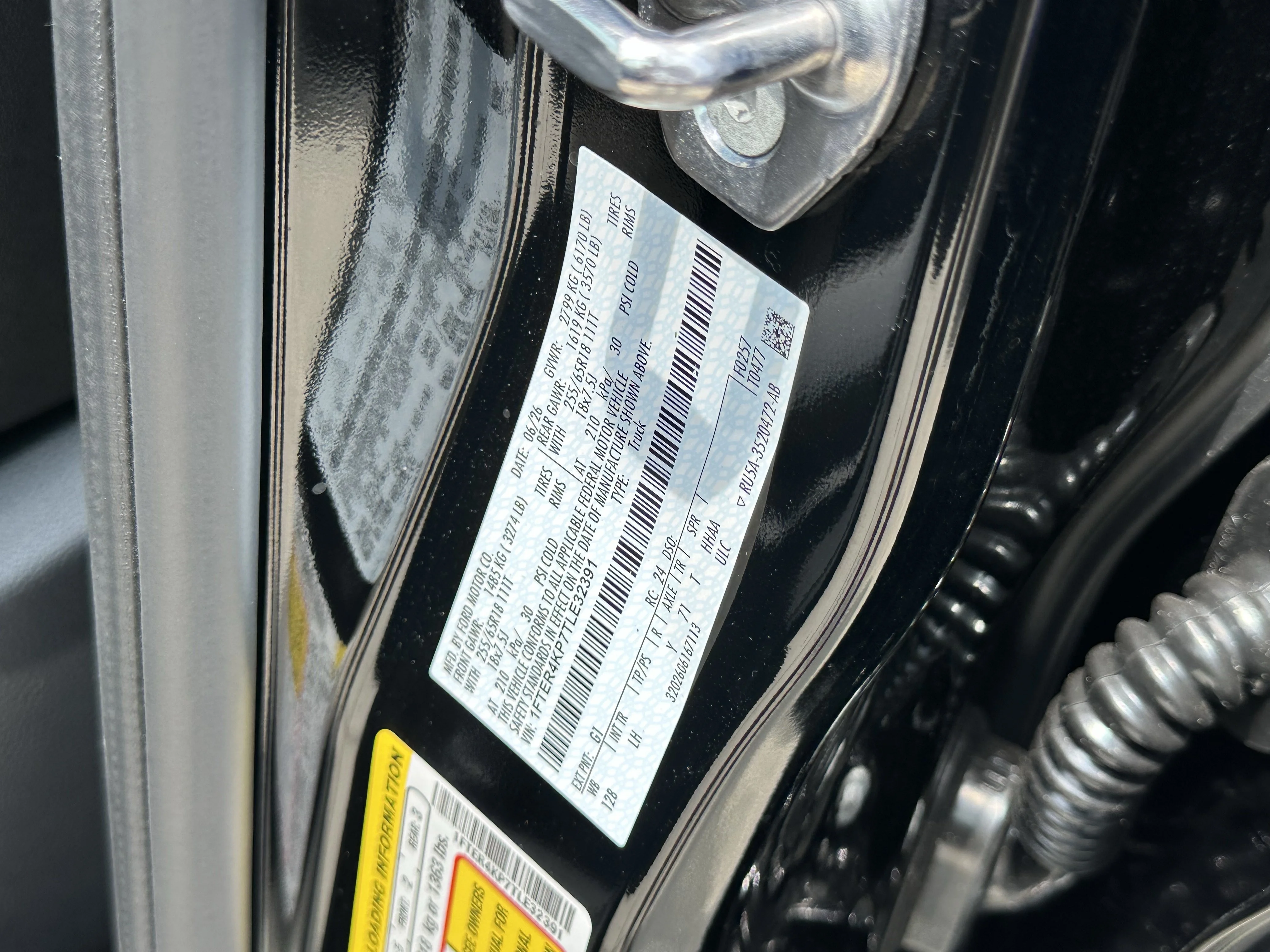 New 2026 Shadow Black Ford Lariat® image 34