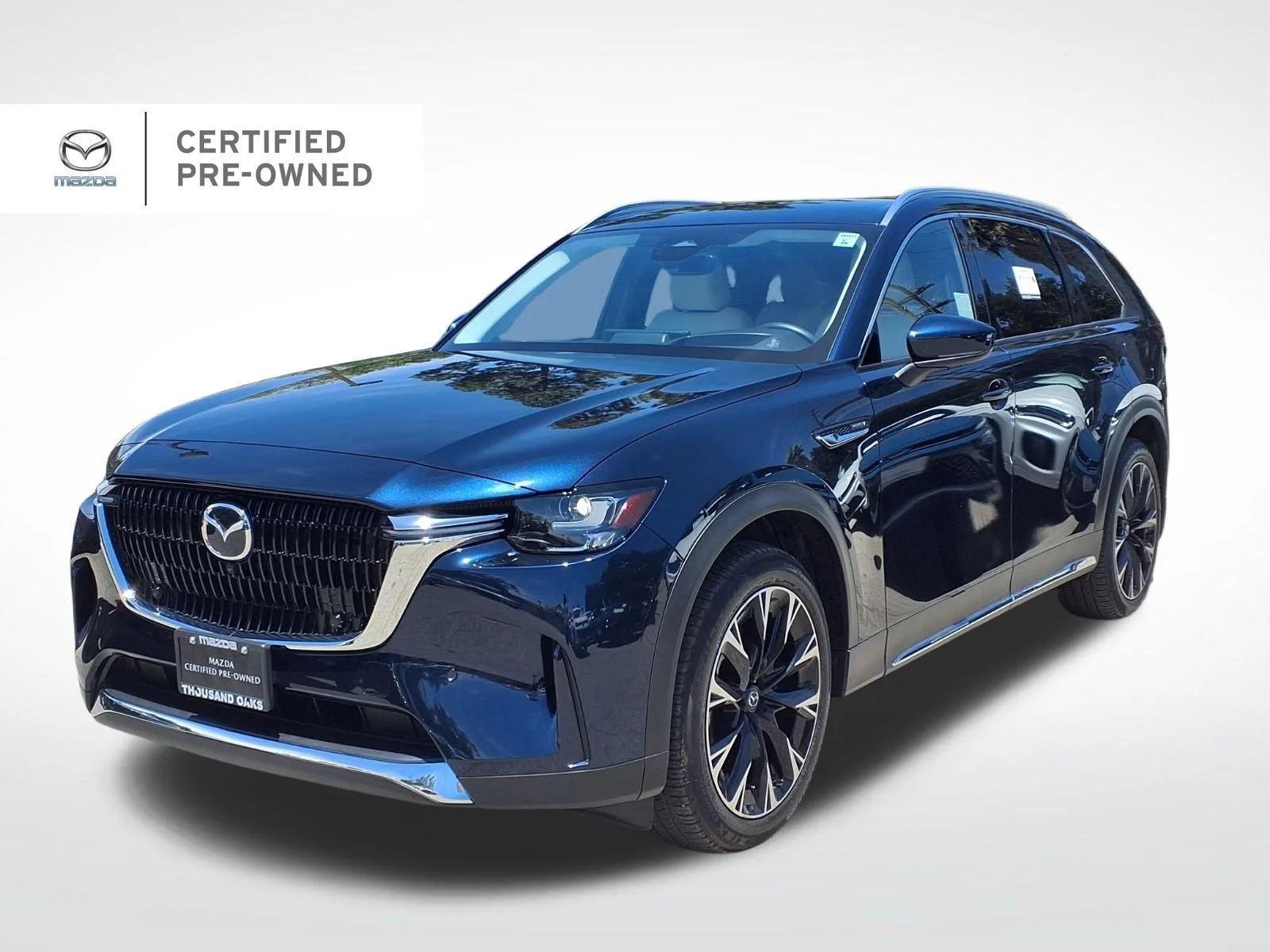 Certified Used 2024 Blue Mazda Premium Plus image 1