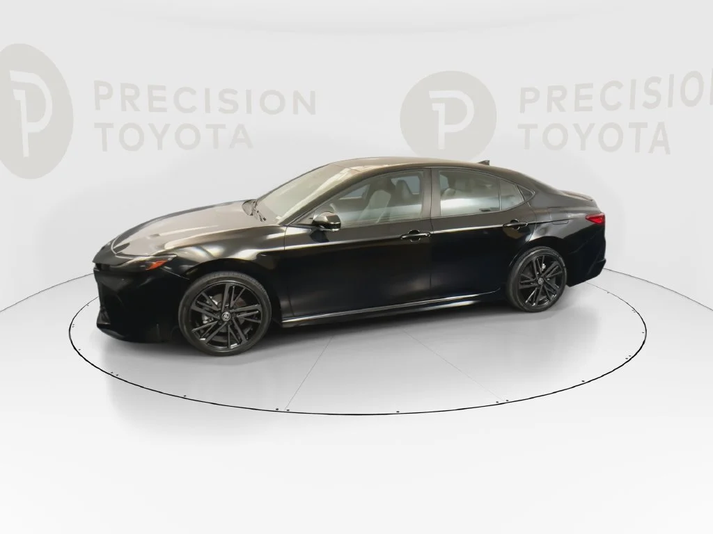Used 2025 Midnight Black Metallic Toyota XSE image 22