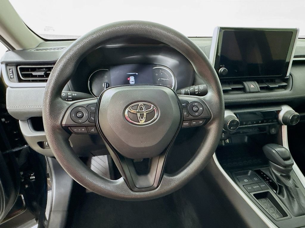 Used 2025 Midnight Black Metallic Toyota XLE image 12