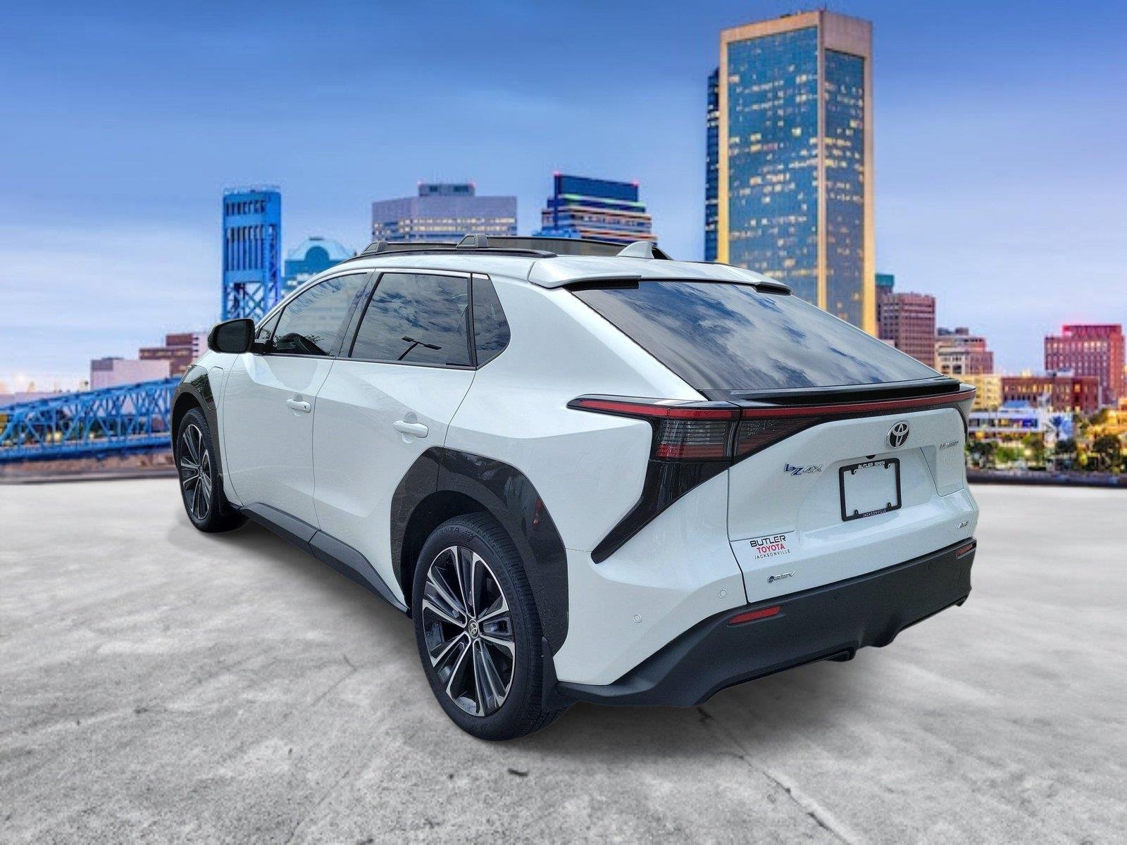 Used 2025 Toyota bZ4X Limited with VIN JTMABACA2SA105130 for sale in Jacksonville, FL