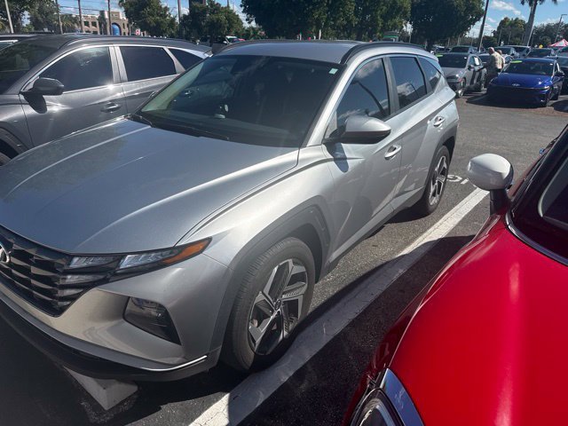 Certified Used 2024 Shimmering Silver Hyundai SEL image 1