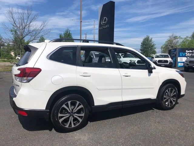 Used 2019 Crystal White Pearl Subaru Limited image 3