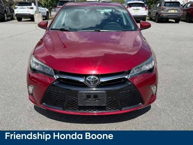 Used 2017 Red Toyota XSE V6 image 2