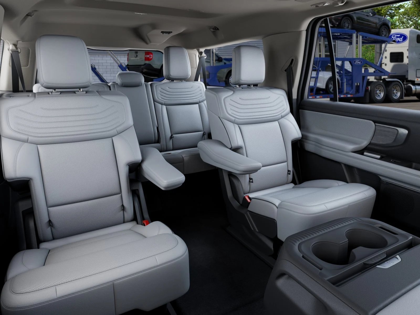 New 2027 Star White Metallic Tri-Coat Ford Platinum image 11