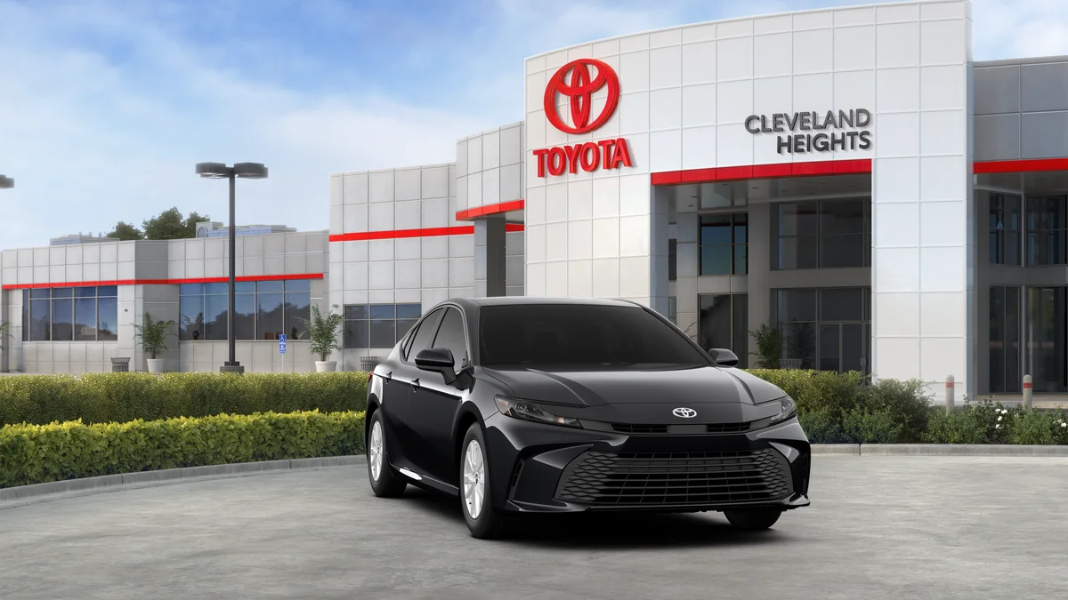 New 2026 Midnight Black Metallic Toyota LE image 16