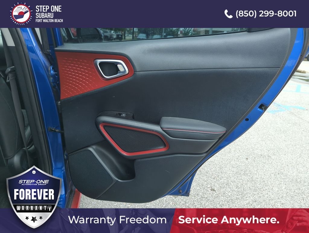 Used 2021 Blue Kia Turbo image 32