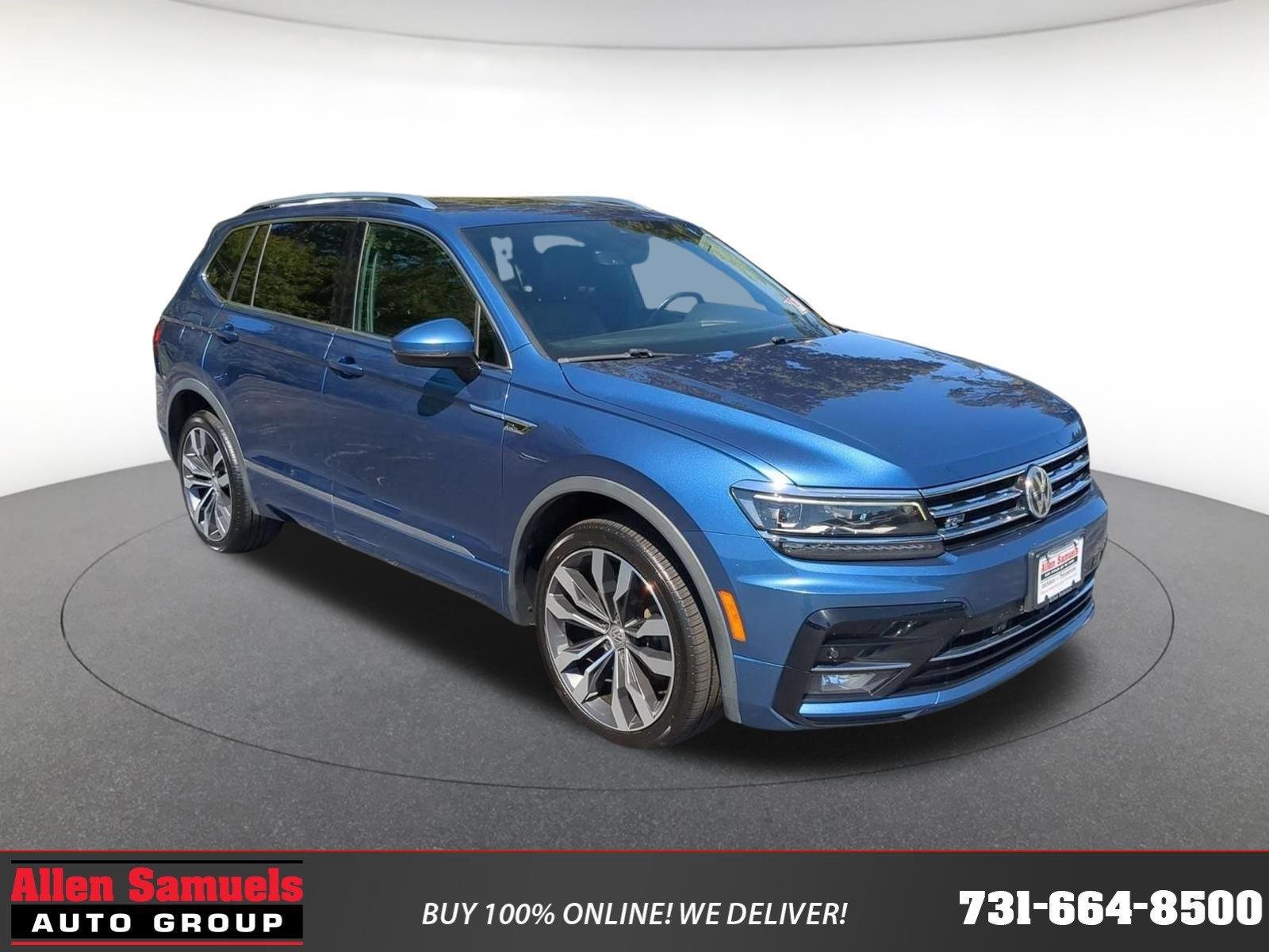 Used 2018 BLUE VOLKSWAGEN  image 1