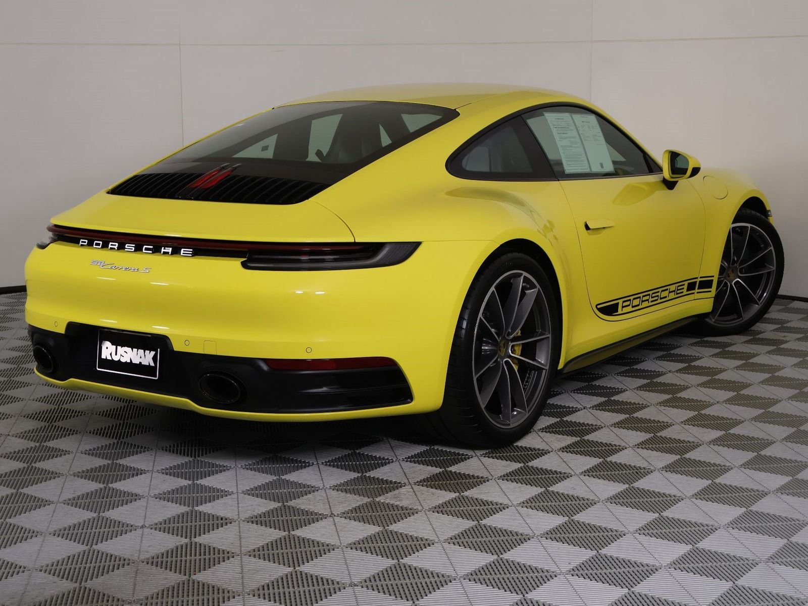 Certified Used 2020 Racing Yellow Porsche Carrera S image 7