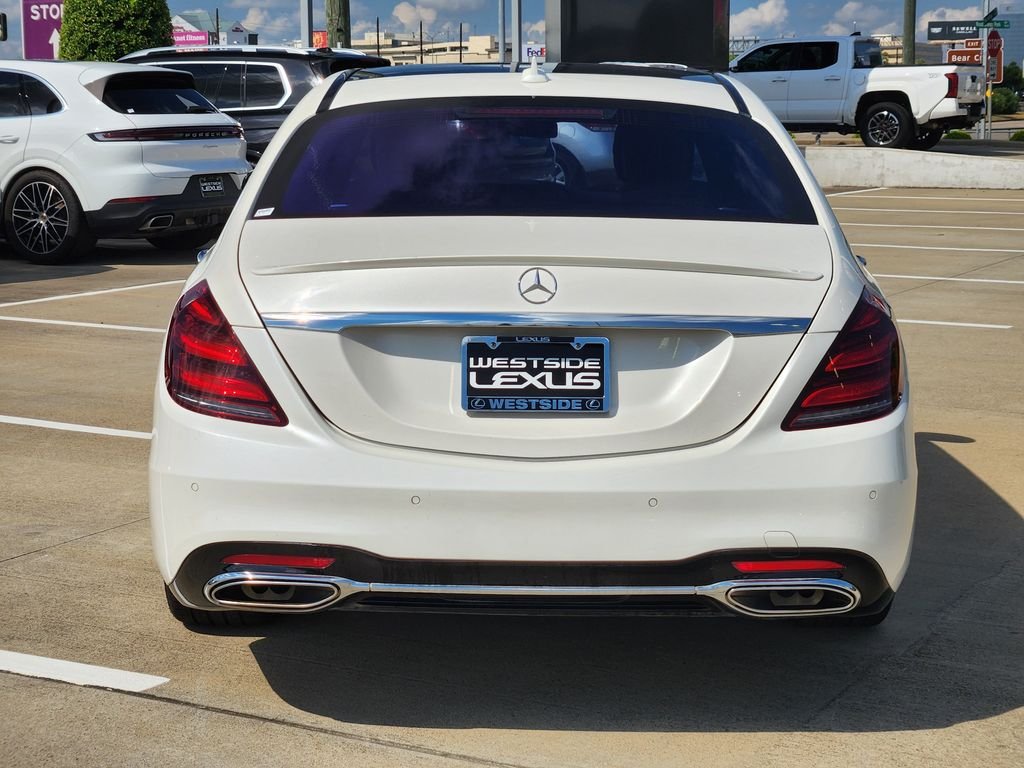 Used 2018 designo Diamond White Mercedes-Benz S 450 image 6