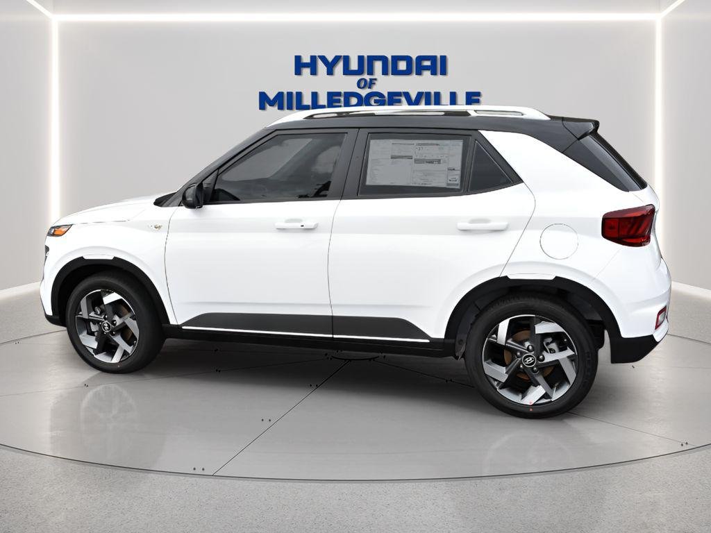 New 2026 Lunar White w/Black Roof Hyundai SEL w/Two-Tone Roof image 2