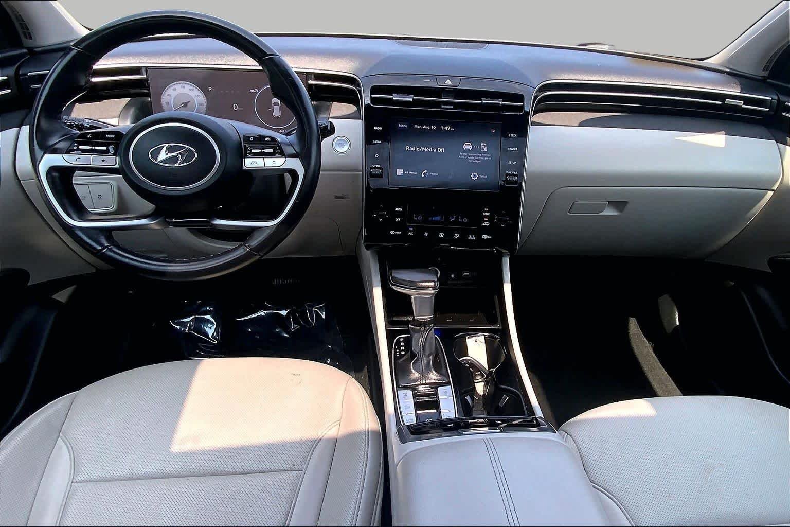 Used 2023 Serenity White Pearl Hyundai SEL image 16