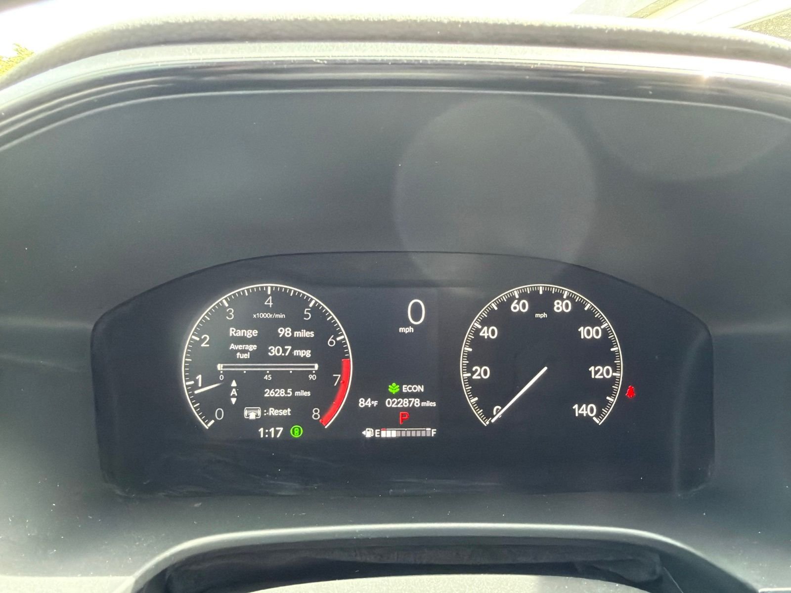 Used 2025 Blue Honda EX image 8