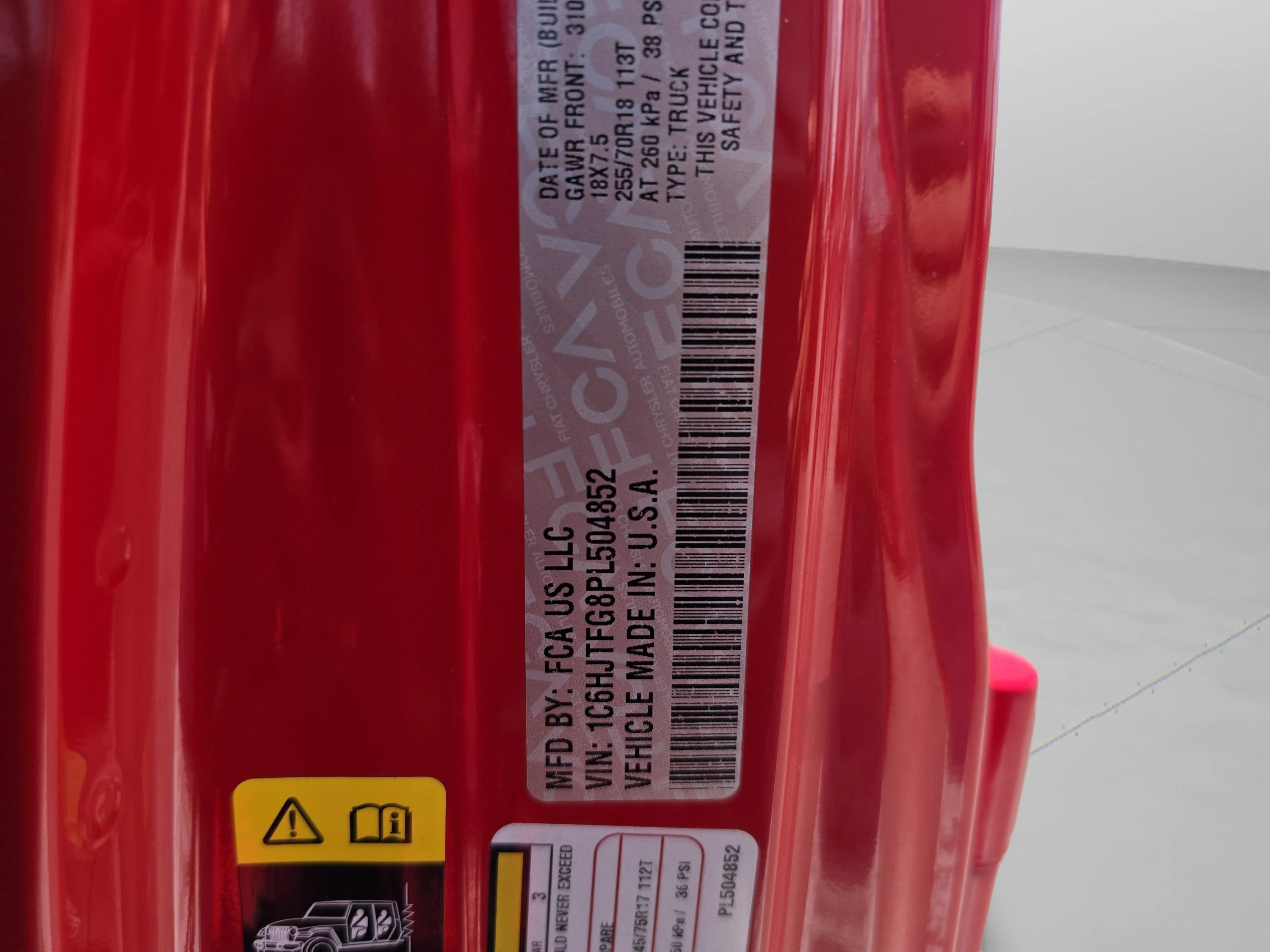 Used 2023 Firecracker Red Clearcoat Jeep Overland image 42