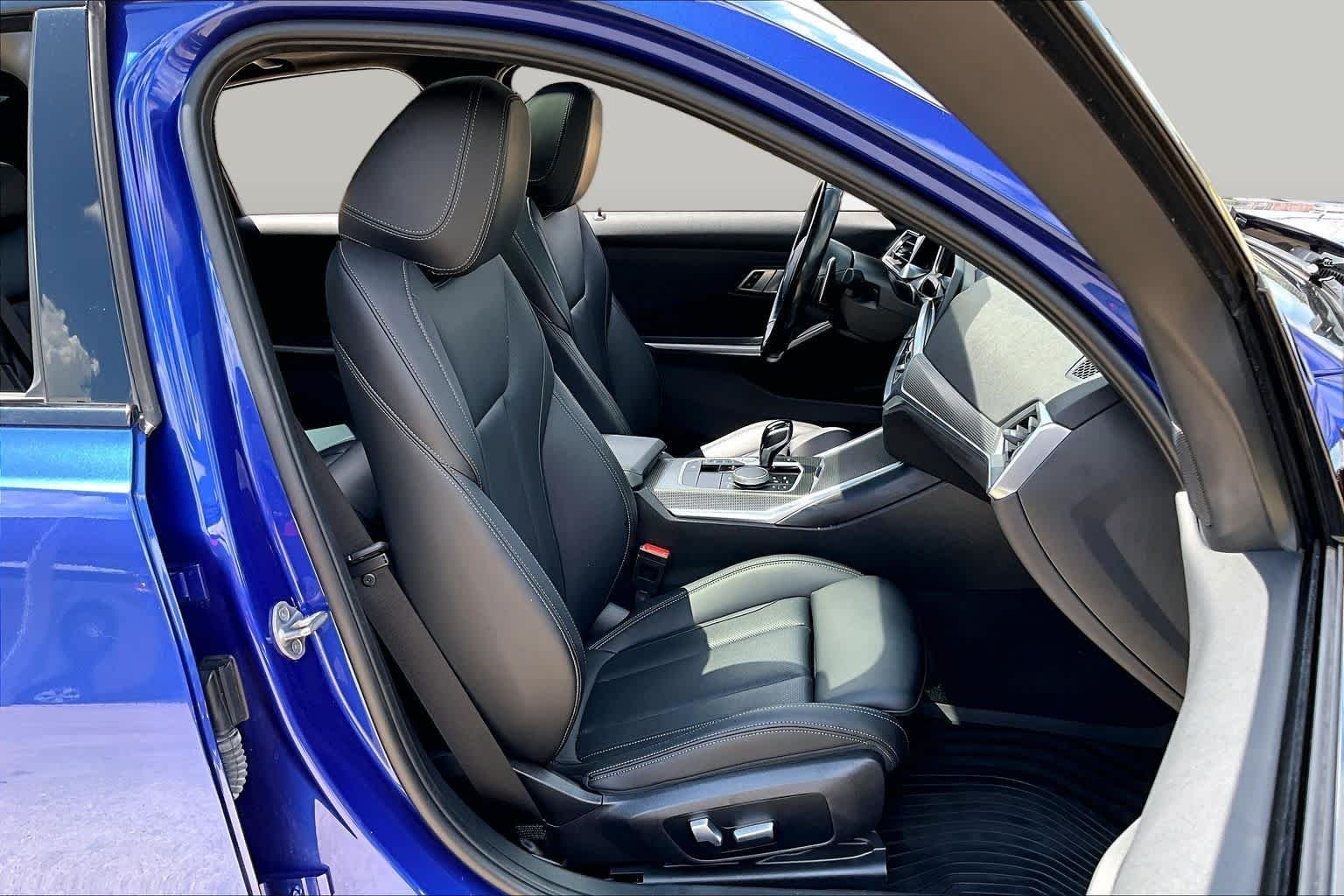Used 2022 Portimao Blue Metallic BMW 330i xDrive image 9