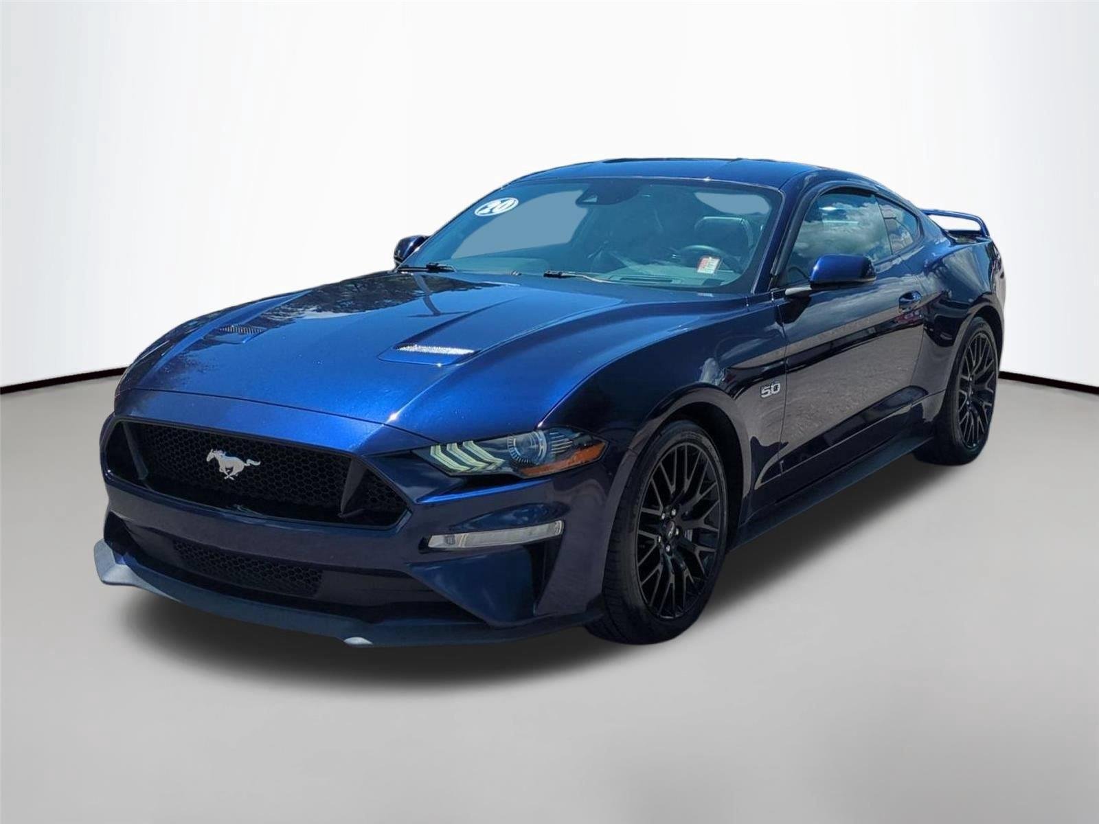 Used 2020 Kona Blue Ford GT Premium image 1
