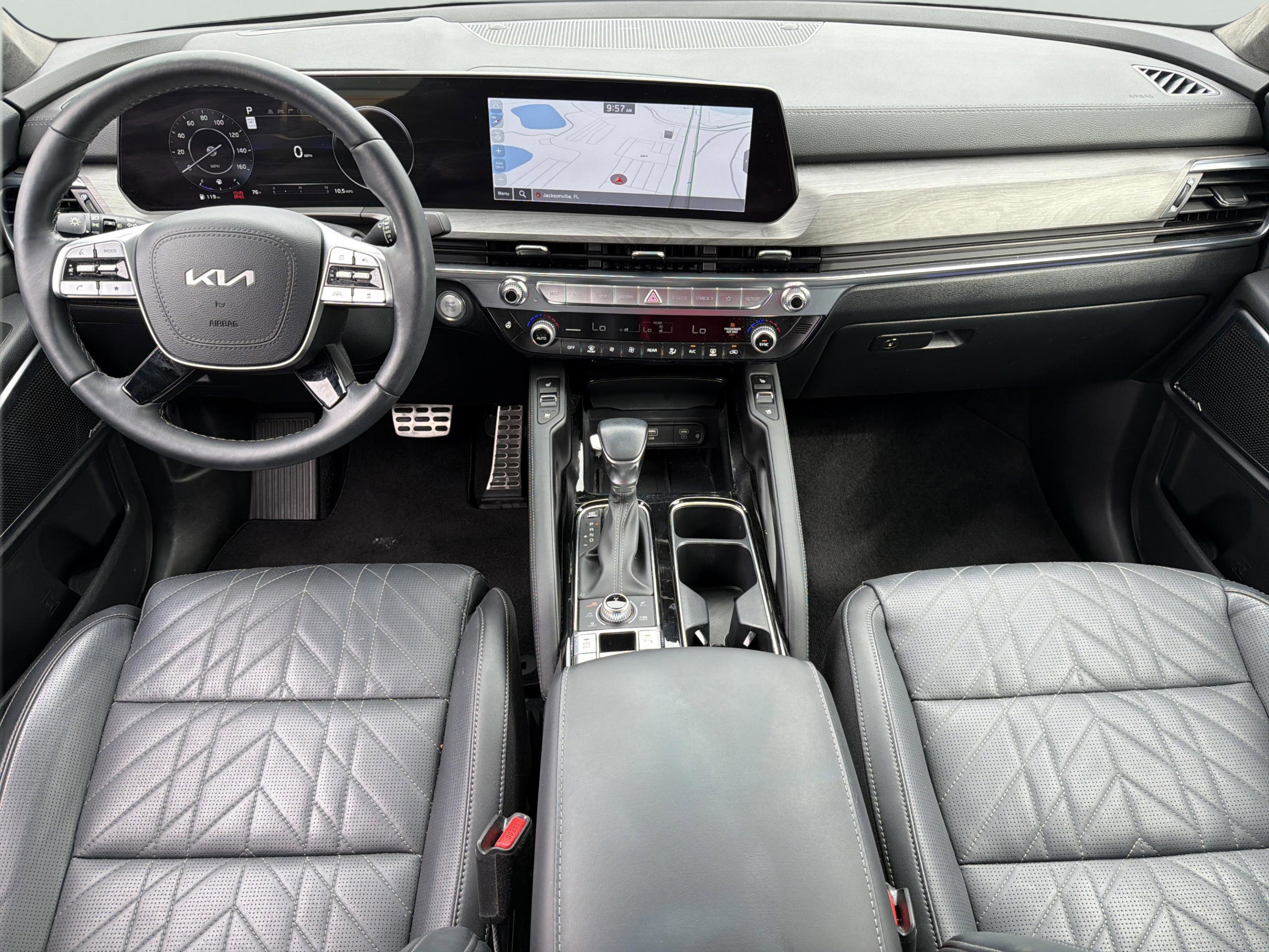 Used 2025 Midnight Lake Blue Kia SX-Prestige X-Line image 8
