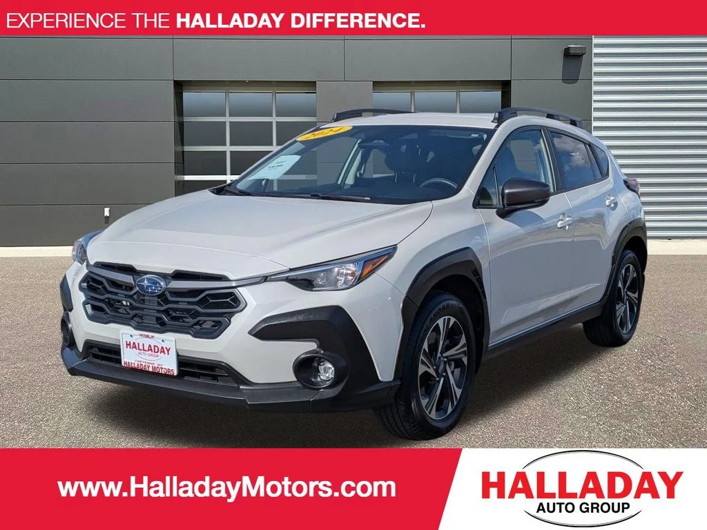 Used 2024 Crystal White Pearl Subaru Premium image 1