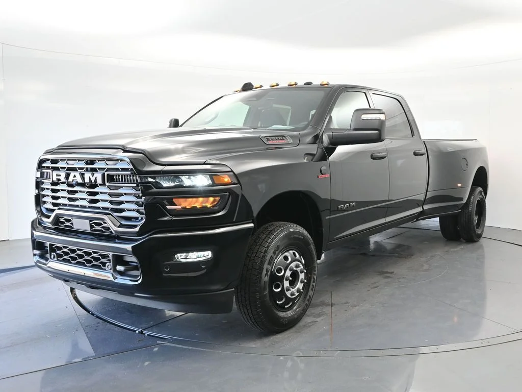 New 2026 Diamond Black Crystal Pearlcoat RAM Big Horn image 1