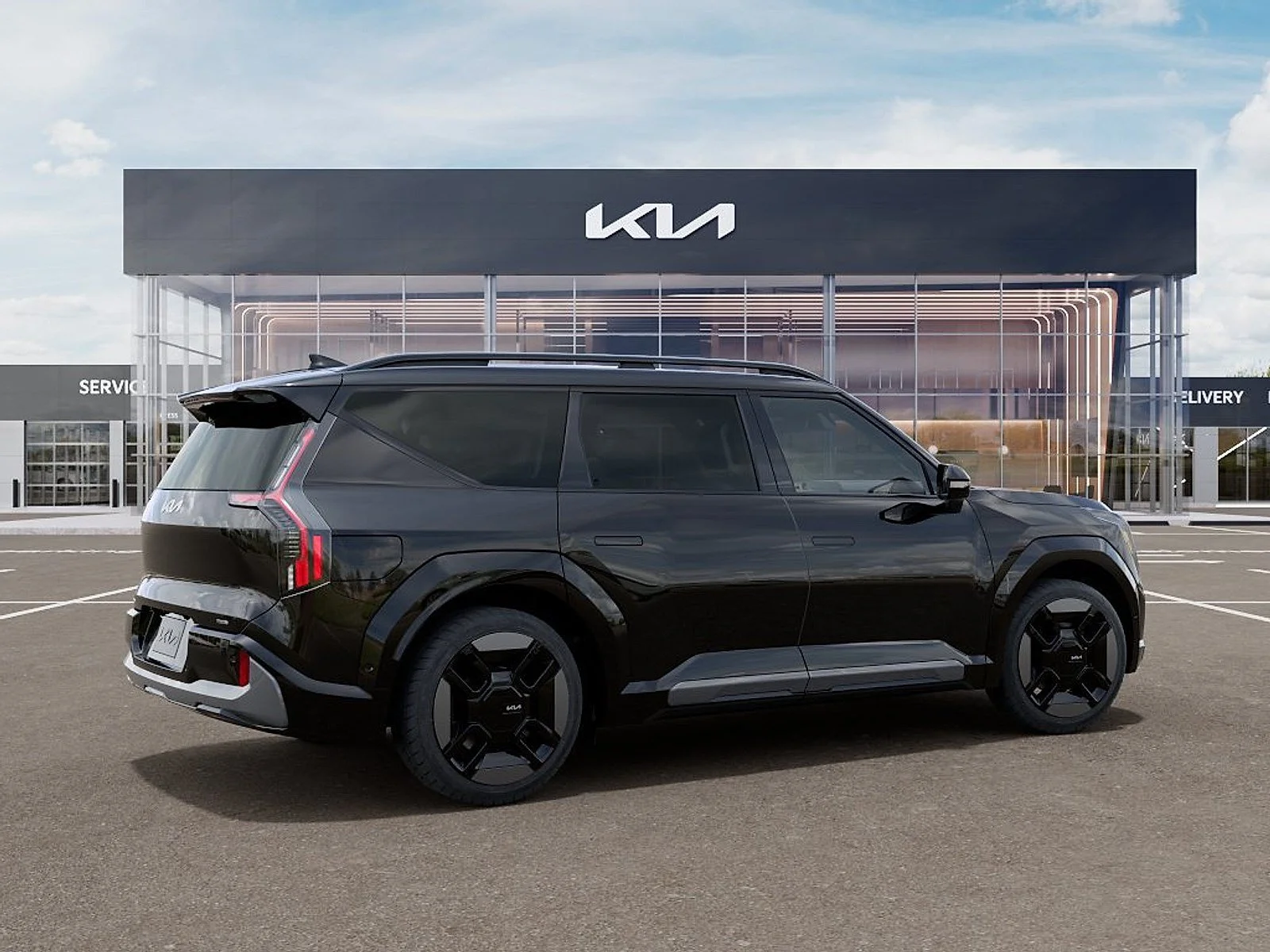 New 2026 Ebony Black Kia GT-Line AWD image 6