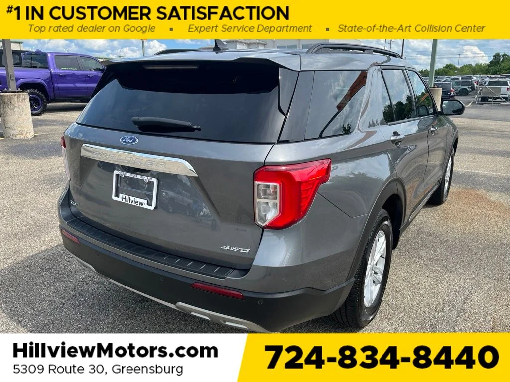 Used 2023 Gray Metallic Ford XLT image 5