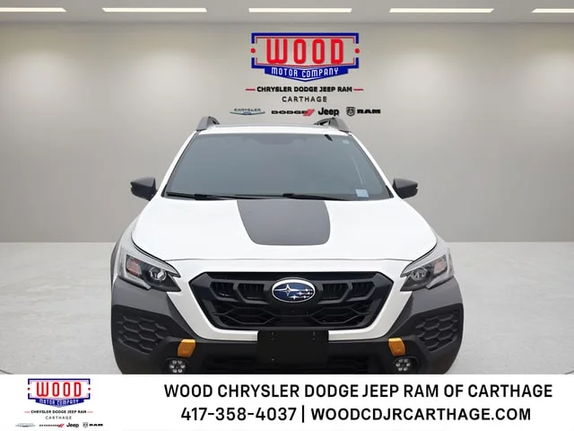 Used 2024 Crystal White Pearl Subaru Wilderness image 9