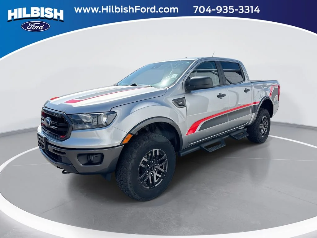 Used 2021 Silver Ford XLT image 1