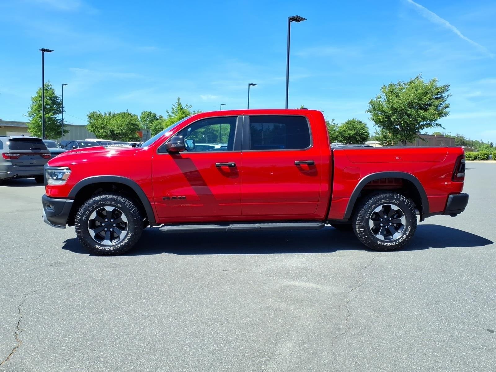 Used 2023 Flame Red Clearcoat Ram Rebel image 3
