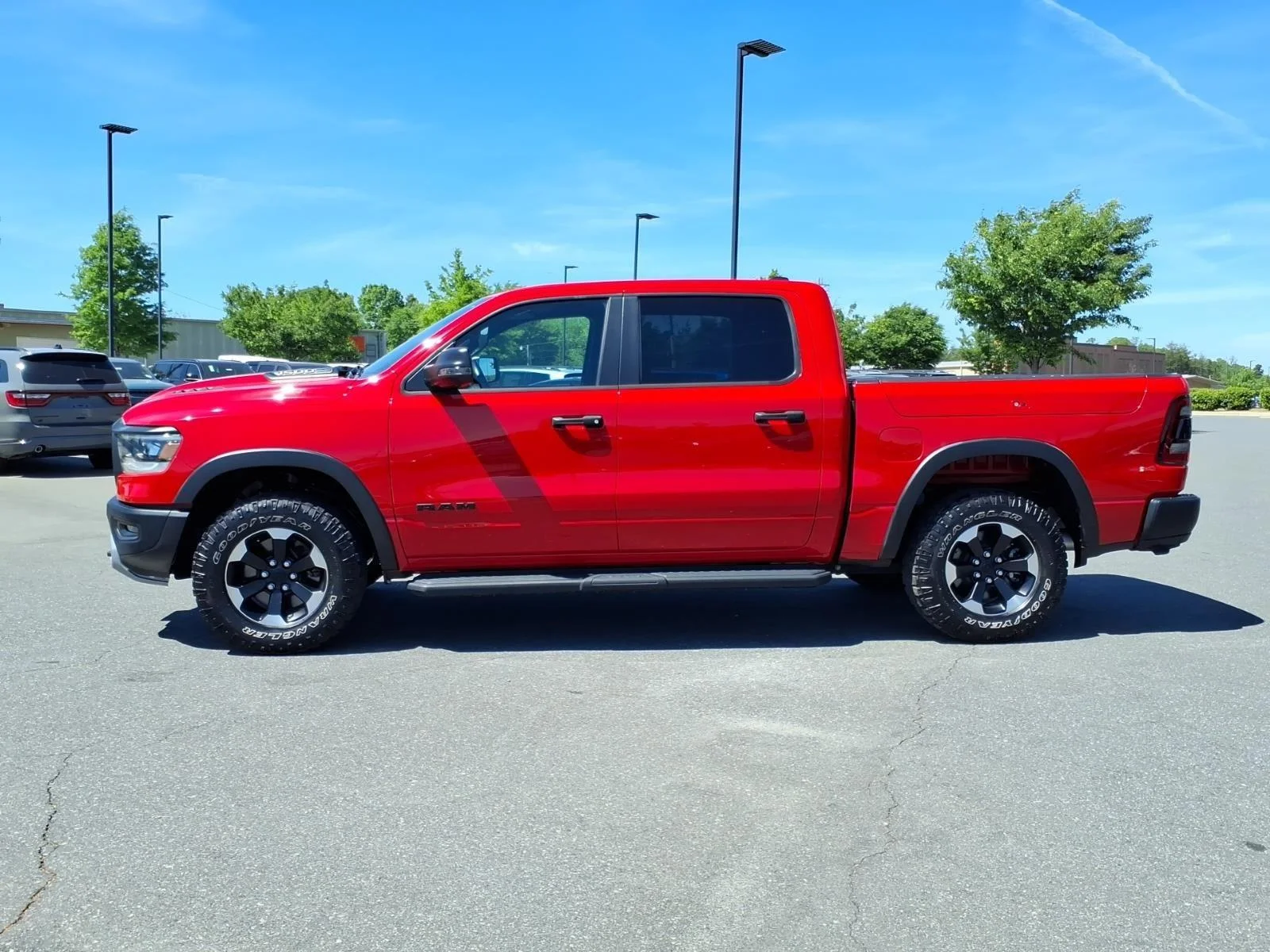 Used 2023 Flame Red Clearcoat Ram Rebel image 3