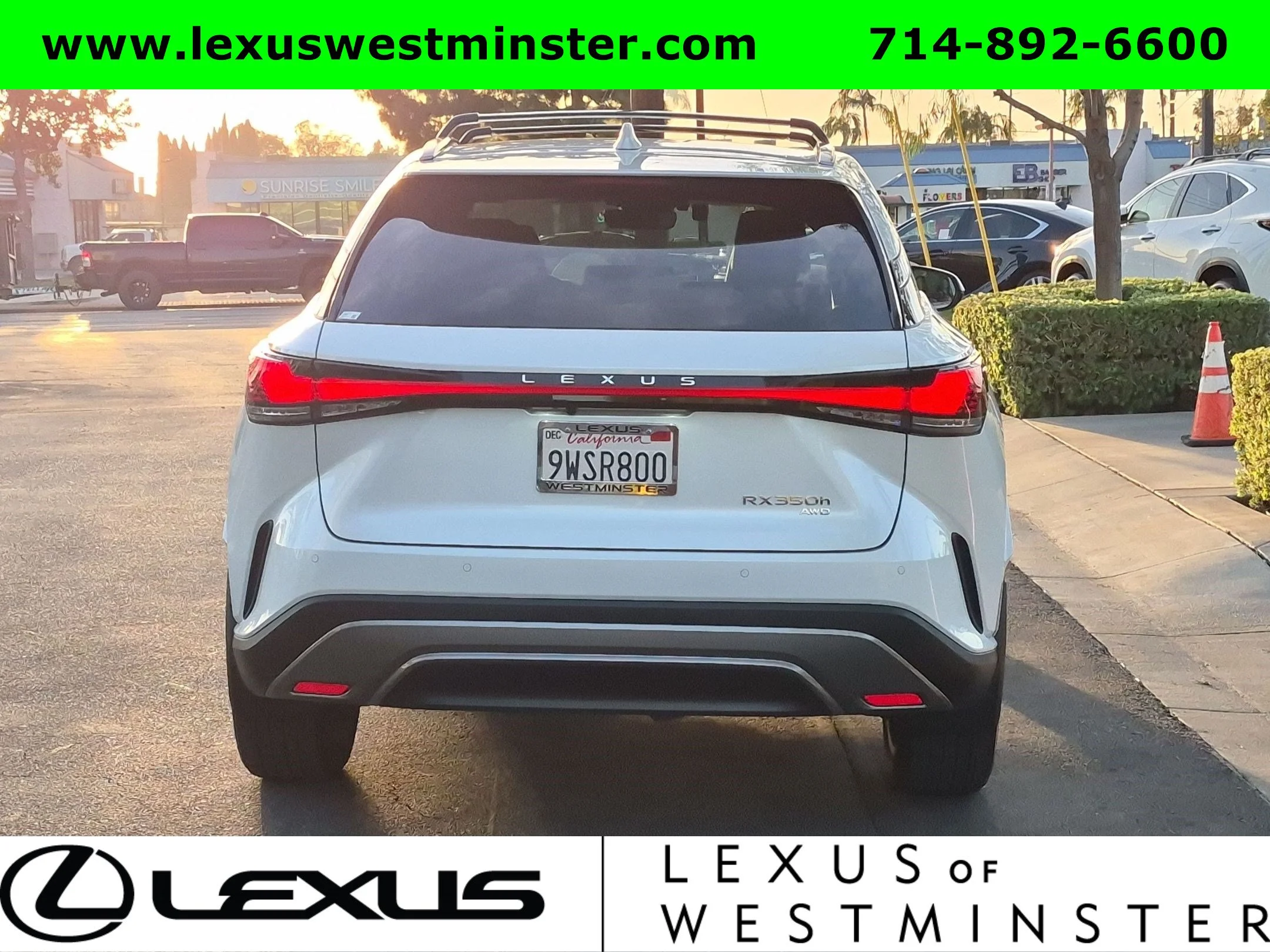 Certified Used 2026 Eminent White Pearl Lexus RX 350h Premium image 9