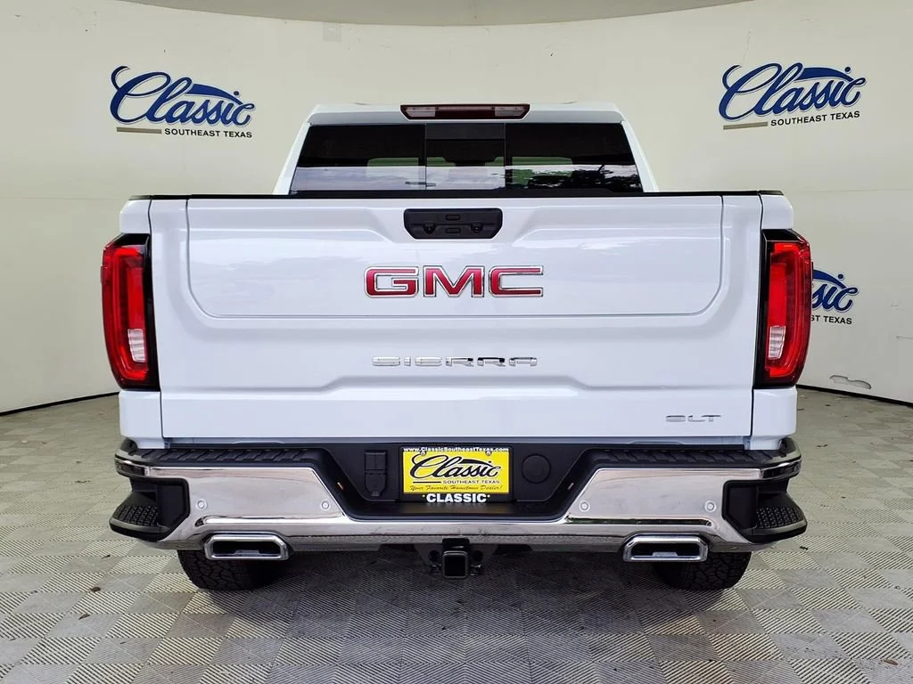 New 2026 Glacier White Tricoat GMC SLT image 4