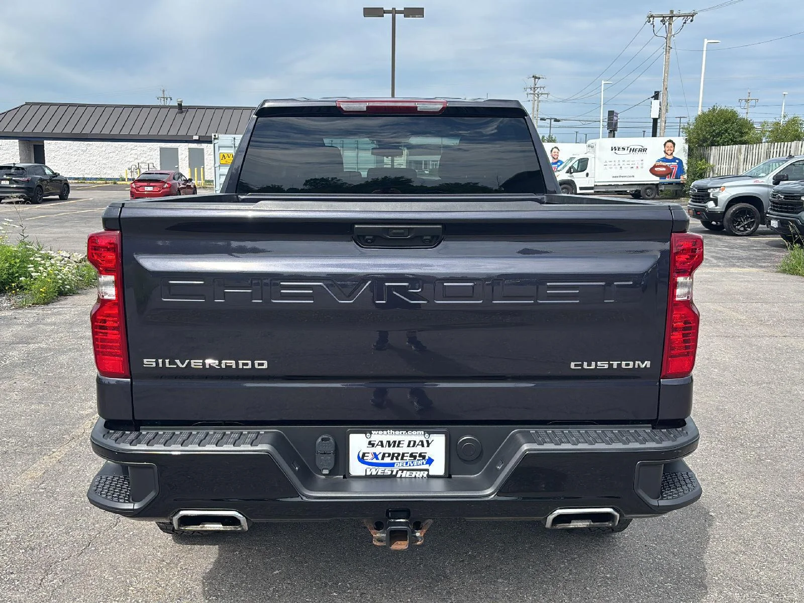 Used 2024 Dark Ash Metallic Chevrolet Custom Trail Boss image 6