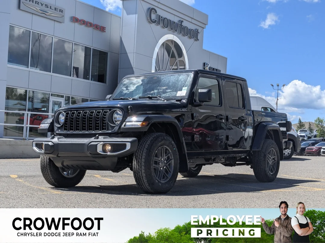 New 2026 Black Jeep Sport S - - 4x4 - Convenience Grp - Max Tow Pkg - Safety Grp - HD Electrical Grp & More! image 1