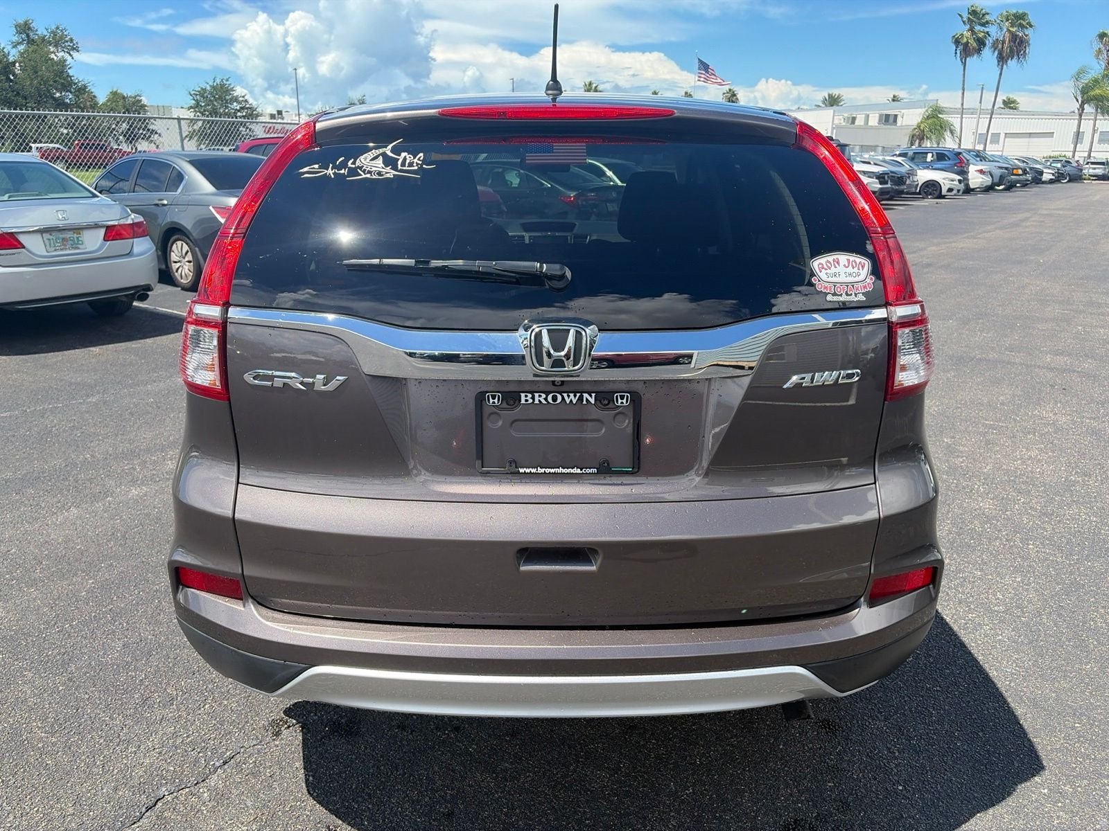 Used 2015 Brown Honda EX image 6