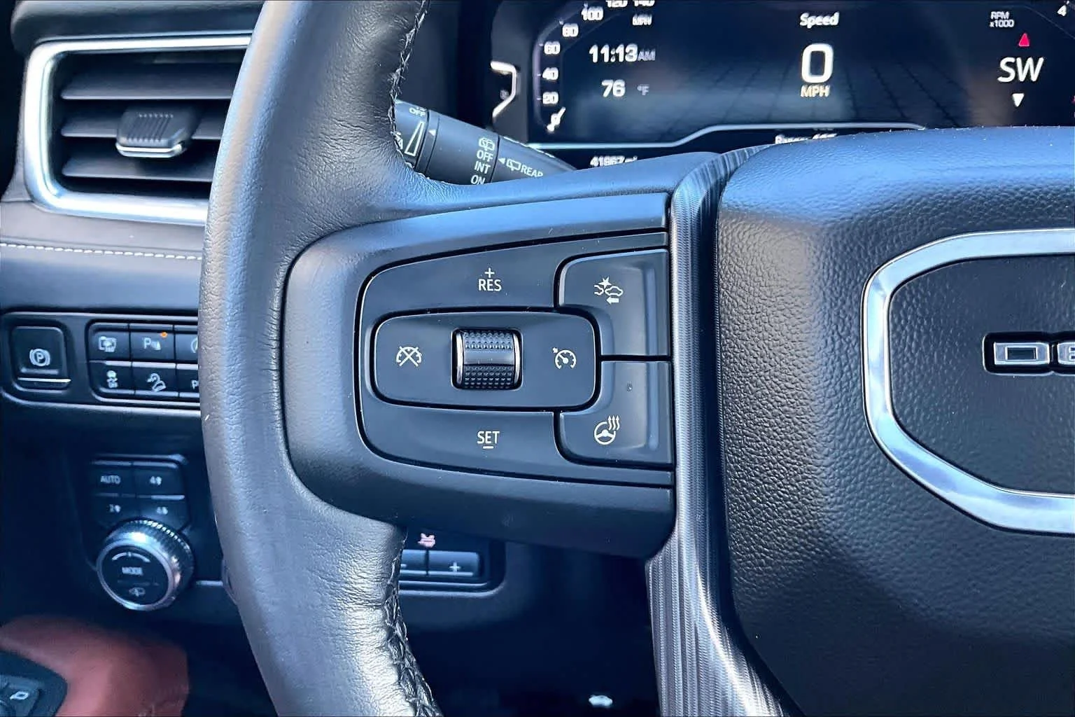 Used 2023 White Frost Tricoat GMC Denali Ultimate image 24