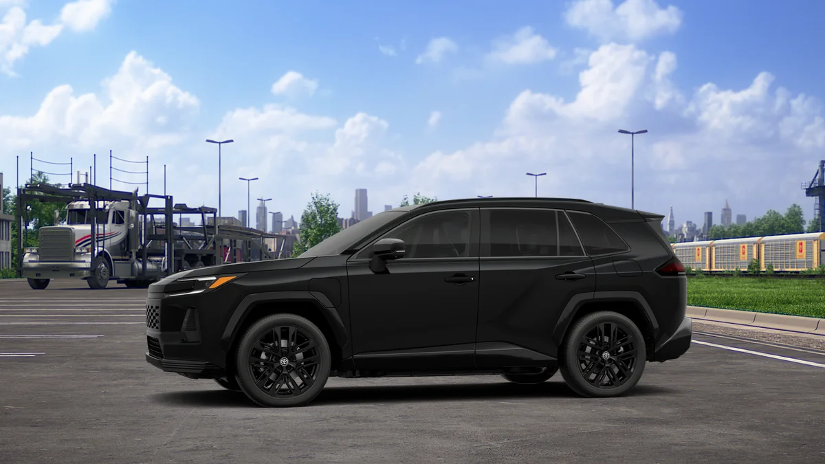New 2026 Midnight Black Metallic Toyota XSE image 2