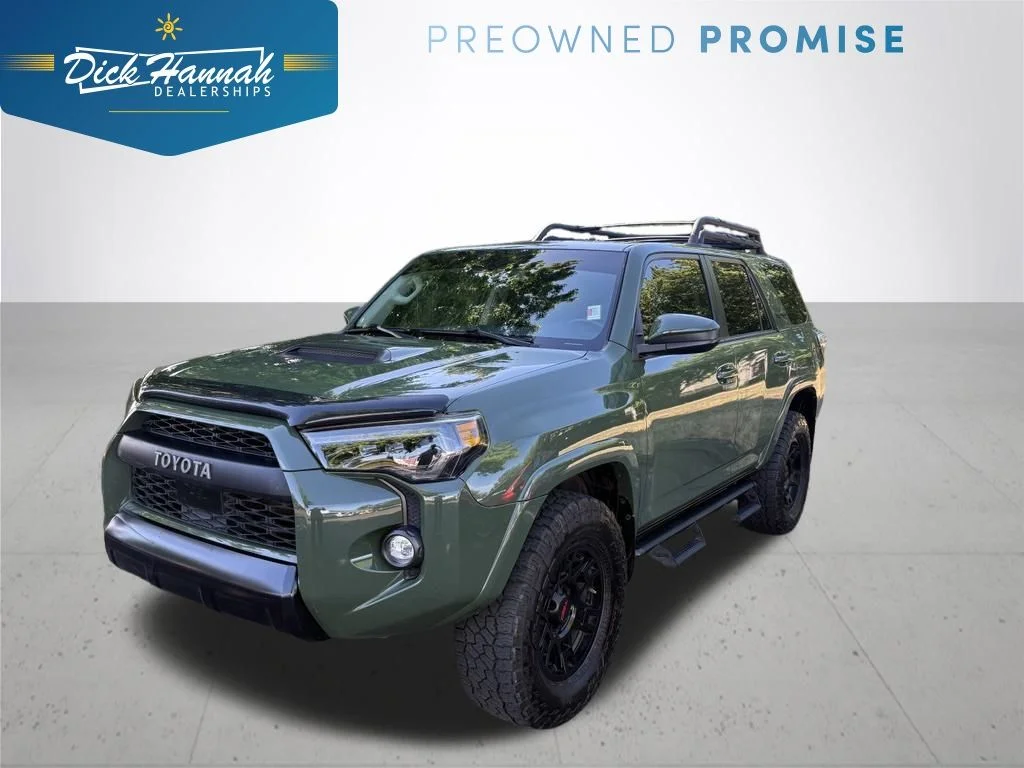Used 2020 Green Toyota TRD Pro image 1