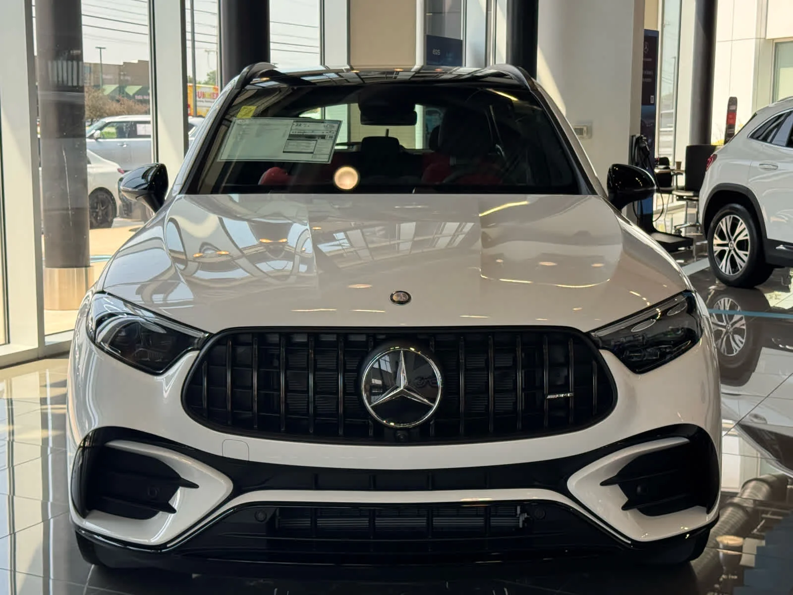 New 2026 Polar White Mercedes-Benz AMG® GLC 43 image 3