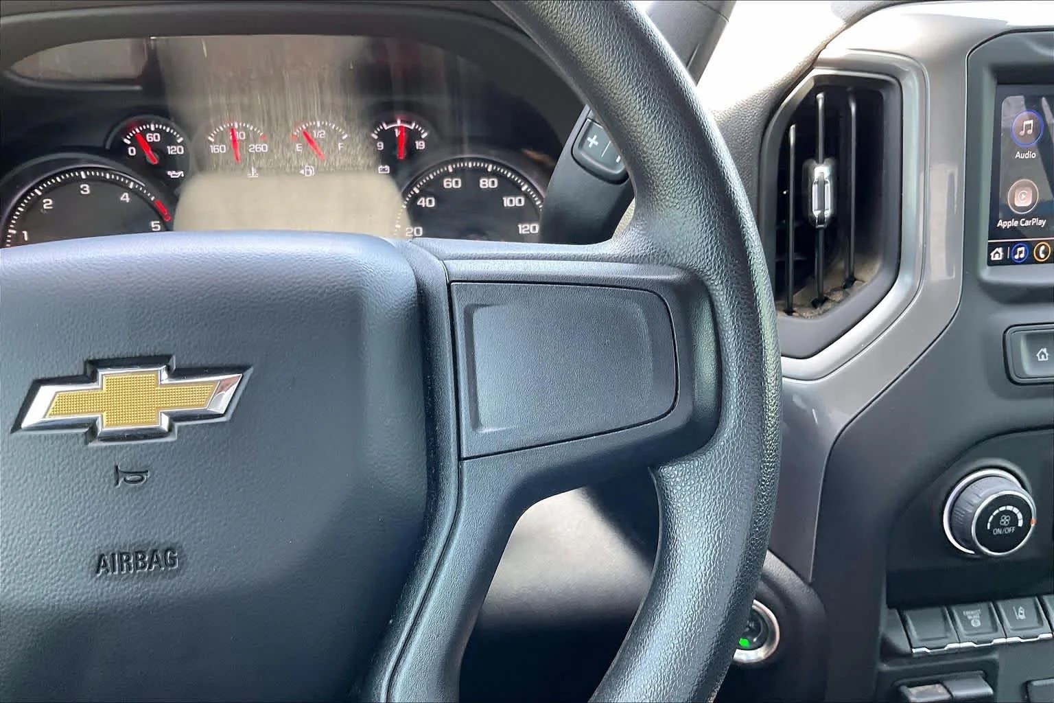 Used 2024 Sterling Gray Metallic Chevrolet Work Truck image 23