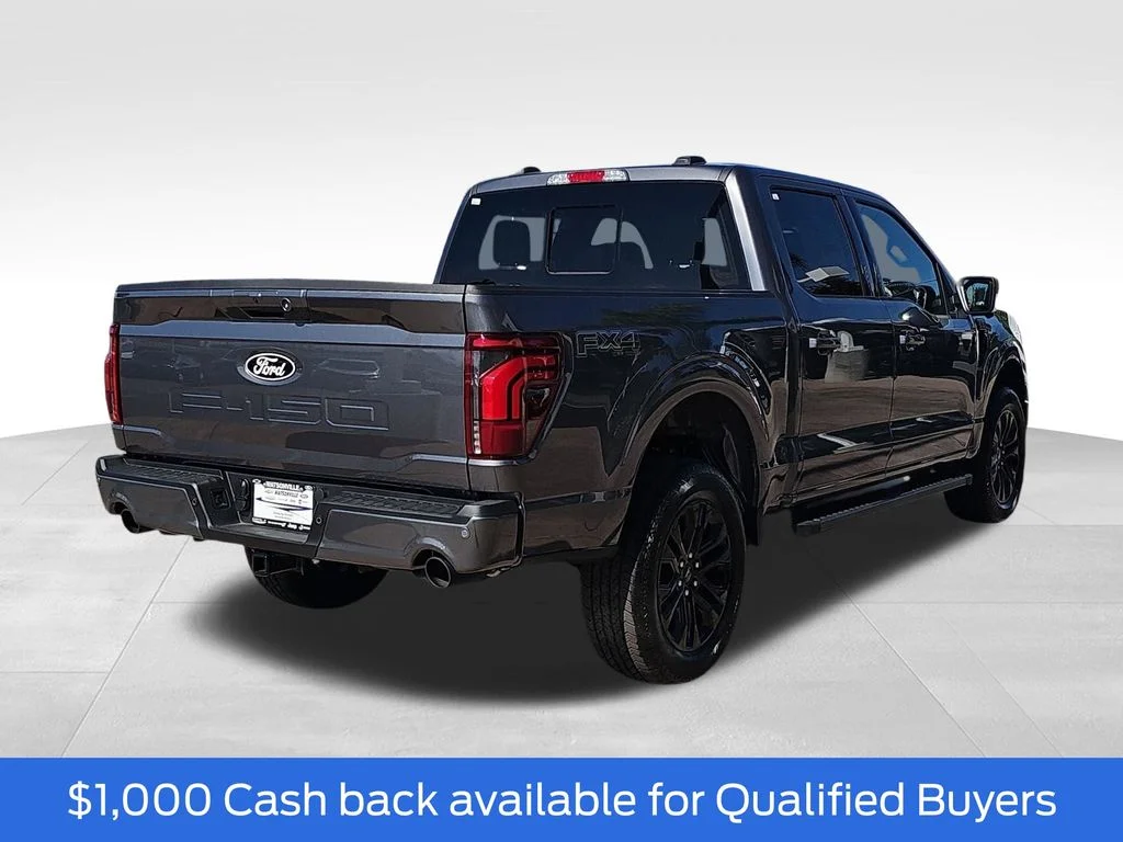 New 2026 Carbonized Gray Metallic Ford Lariat® image 3