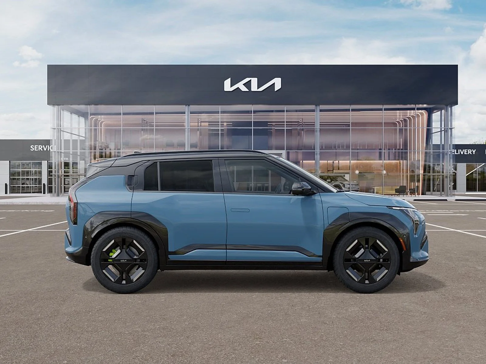 New 2027 Frost Blue / Black Roof Kia GT-Line AWD image 7