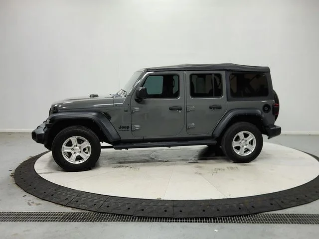 Used 2022 Gray Jeep Unlimited Sport S image 5