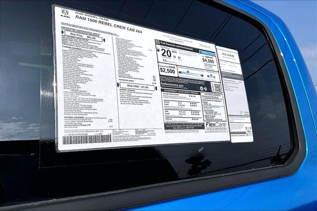 New 2026 Hydro Blue Pearl-Coat Exterior Paint RAM Rebel image 13