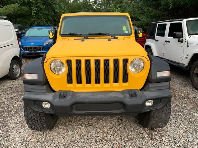 Used 2018 Yellow Jeep Unlimited Sport image 10