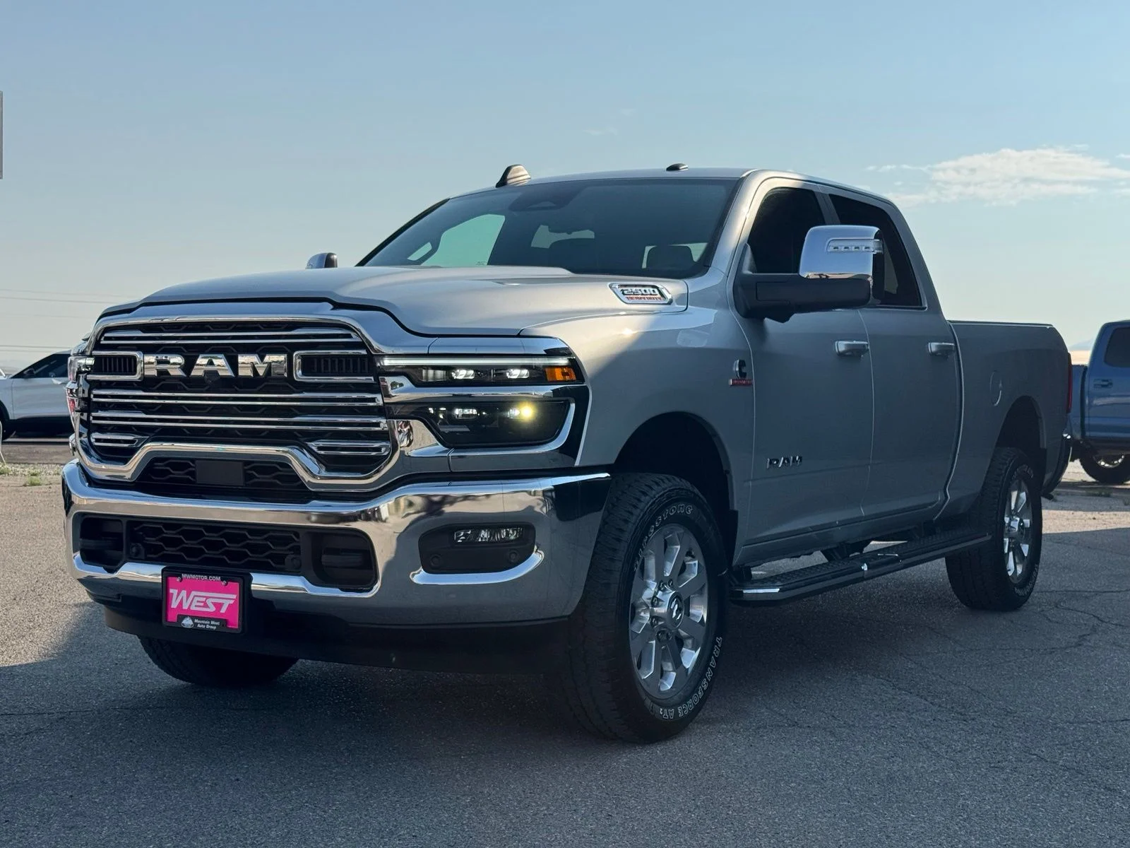New 2026 Silver-Zynith Exterior Paint RAM Laramie image 12
