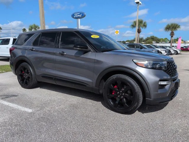 Certified Used 2022 Carbonized Gray Metallic Ford ST image 2