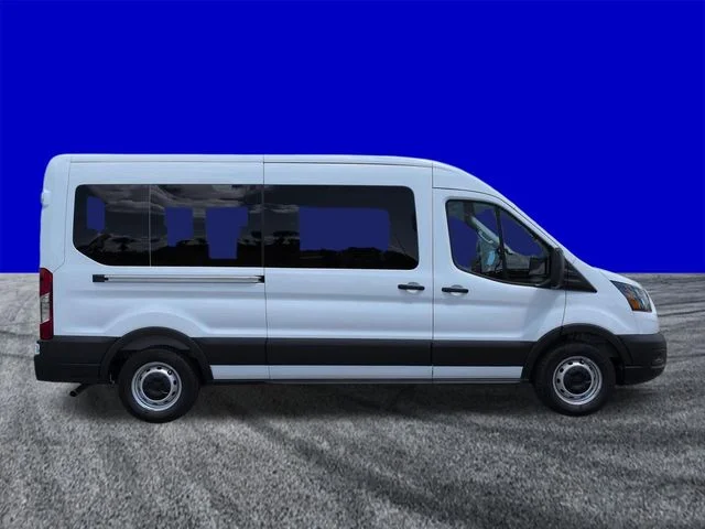 New 2026 Oxford White Ford Passenger Van XL image 3